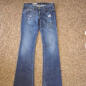 Adriano Goldschmied medium wash bootcut jeans